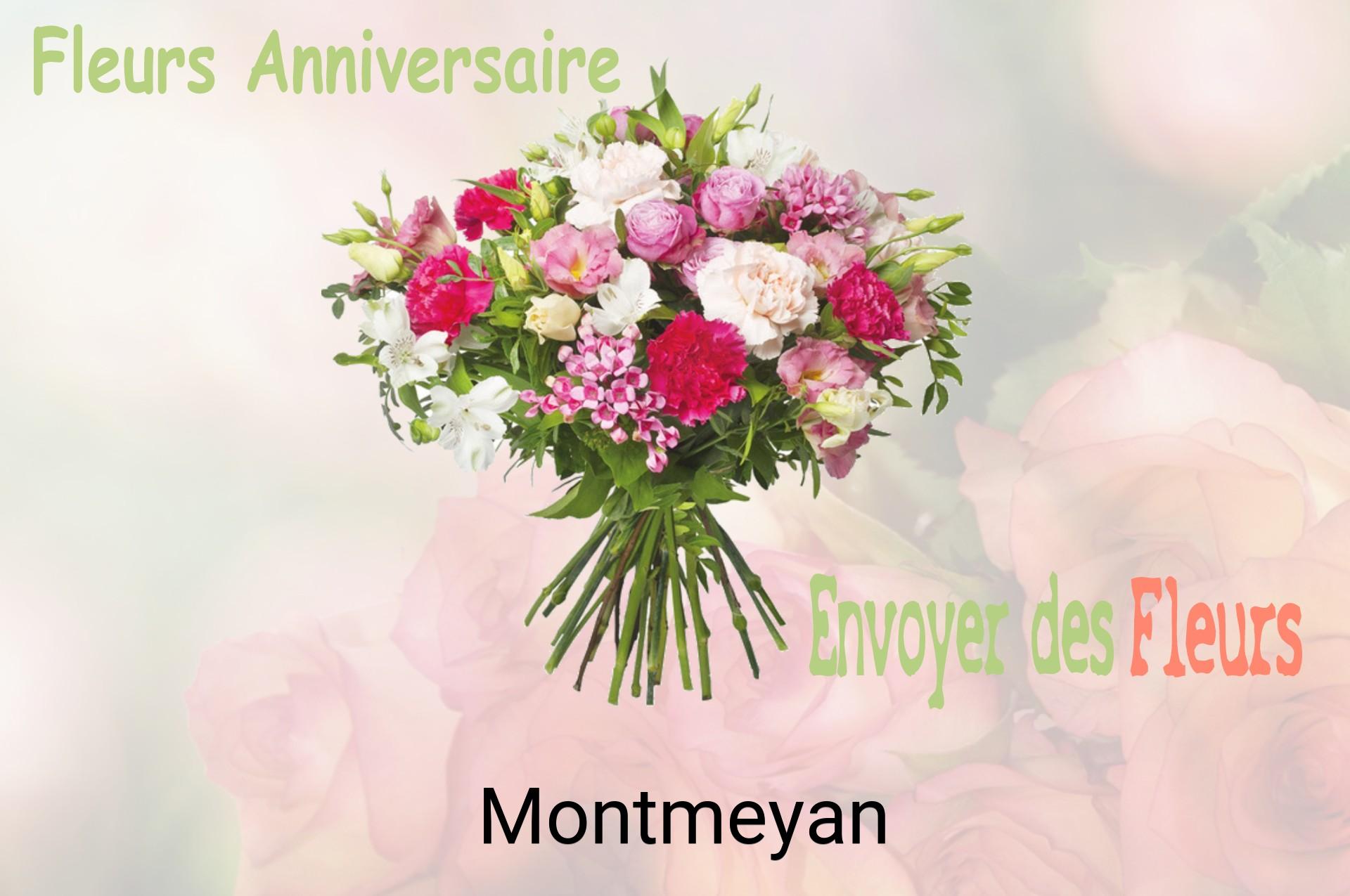 Bouquet de fleurs d’anniversaire livré à Montmeyan