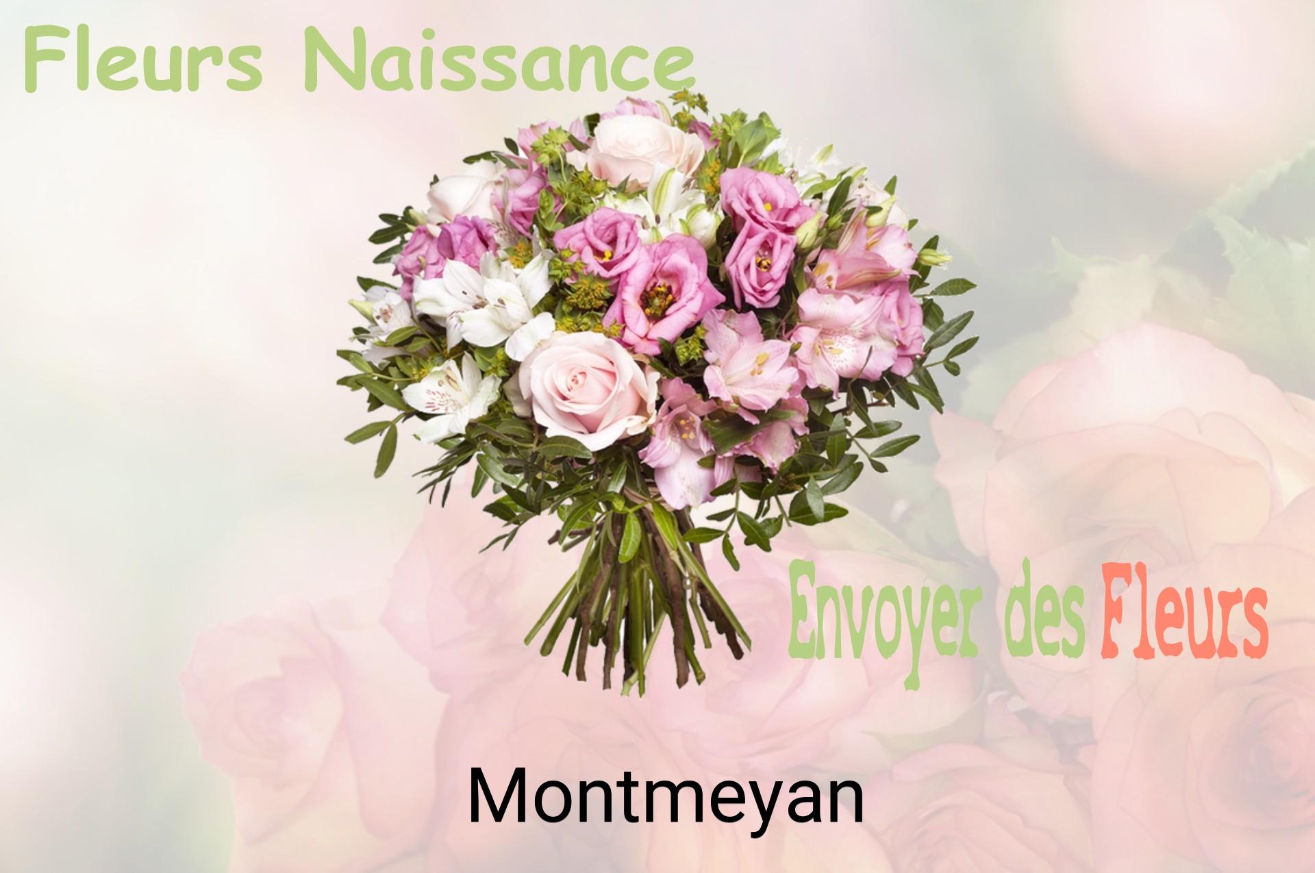 Bouquet de fleurs de naissance livré à Montmeyan